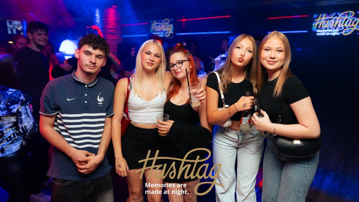 Schülerparty - Hashtag preview