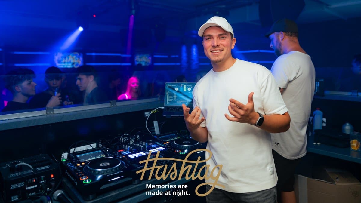 Schülerparty - Hashtag